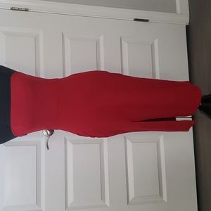 Forever 21 Red Bodycon Dress Large